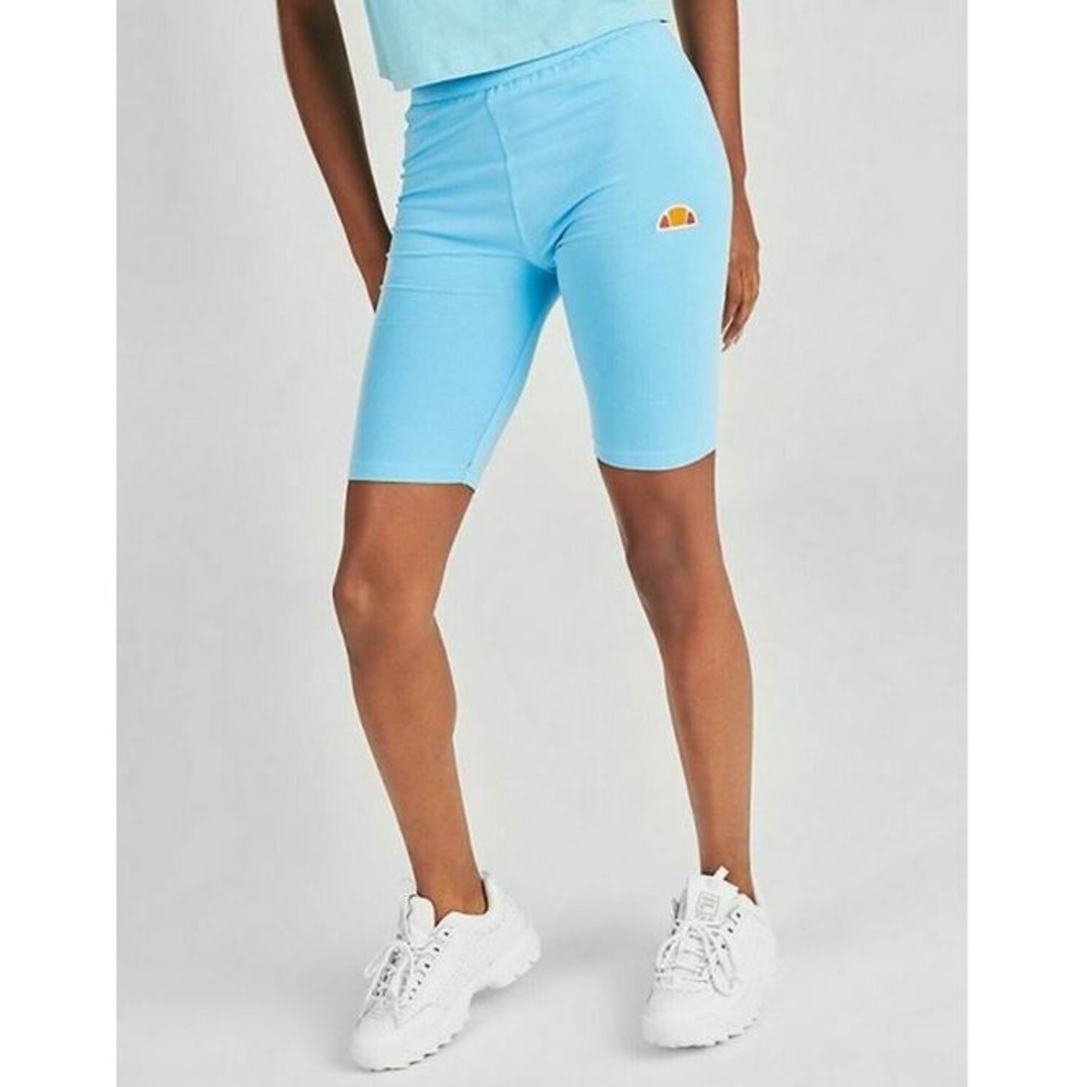 Ellesse Heritage Cycle shorts women's XS SGB07616 480 blue cotton $35